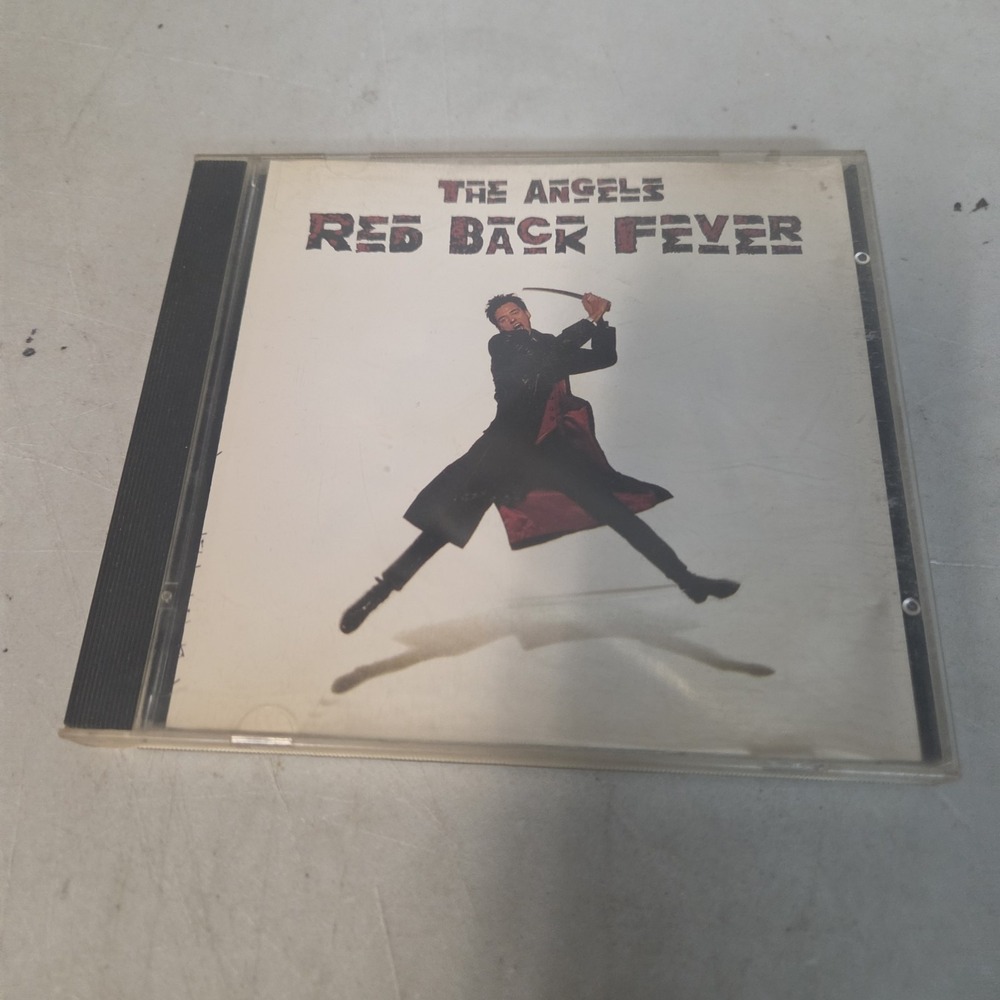 THE ANGELS Red Back Fever 1991 CD Album Shock Records ANGELS890 Hard Rock